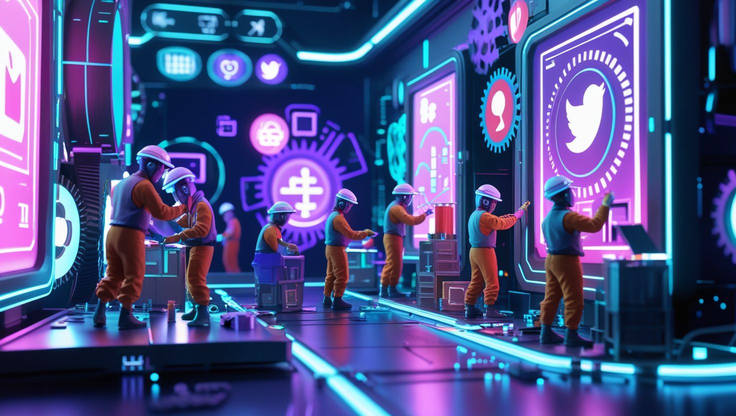 How to Generate Mini Worker Videos Using AI